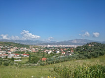 Bild: Blick zurück auf Elbasan