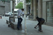 Bild: London - Skateboard-Dreharbeiten