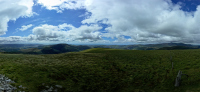 Bild: Tarren Y Gesail - Hügellandschaft-Panorama