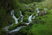 Bild: kleine Wasserfälle