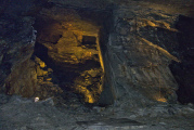 Bild: Llechwedd Slate Caverns - untertage: Schieferkammer