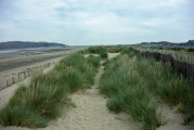 Bild: Conwy - Strand und Dünen