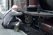 Bild: Ffestiniog Railway - Lokpflege
